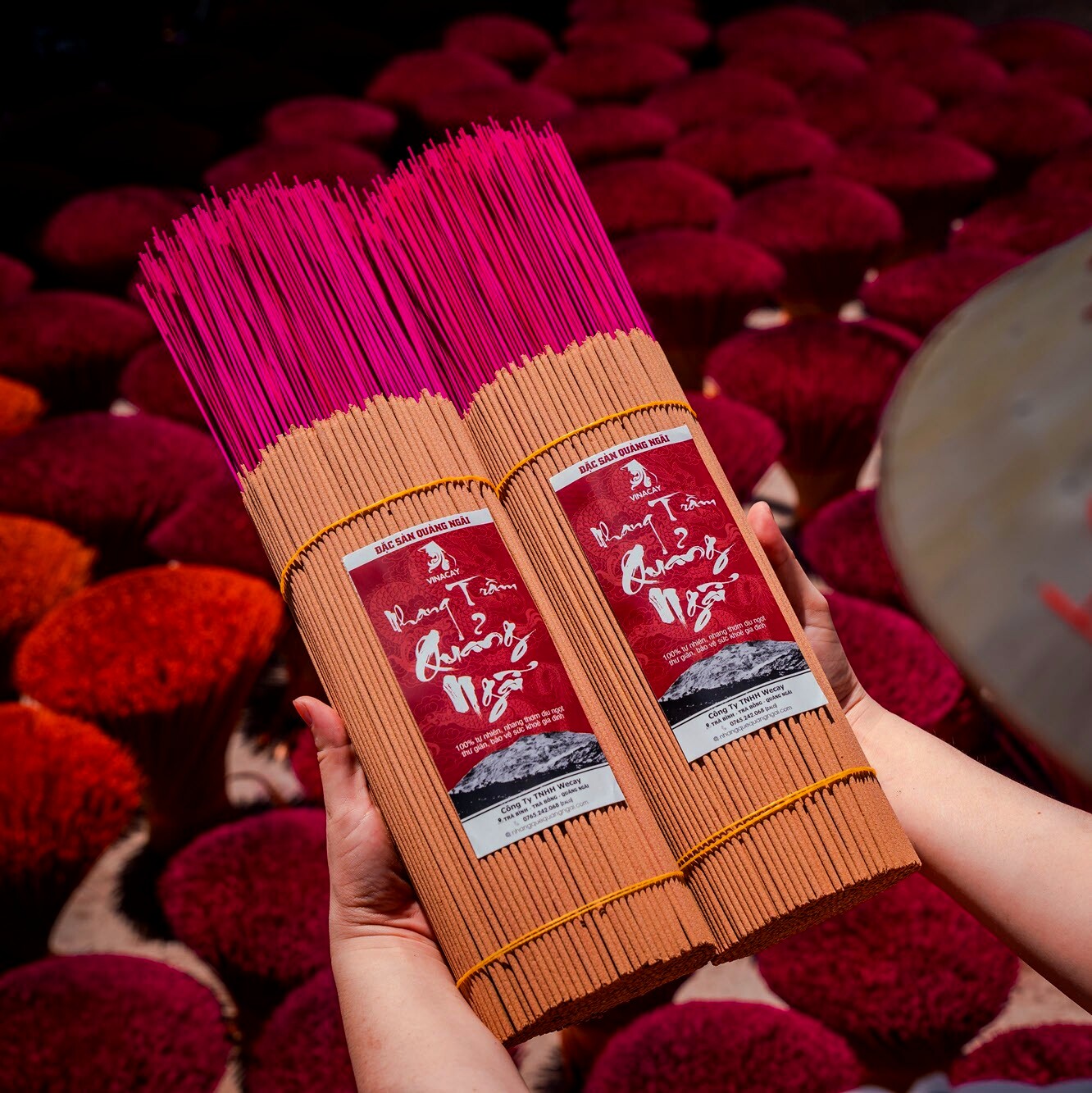 Nhang Trầm Hương Quảng Ngãi Tự Nhiên Vinacay (500g / 1kg)